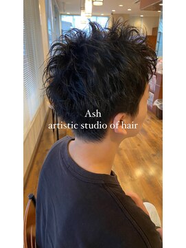 アッシュ アーティスティック スタジオ オブ ヘア(Ash artistic studio of hair) スパイキーショート