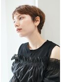 40代50代小顔前髪イメチェンアンブレラカラーショート