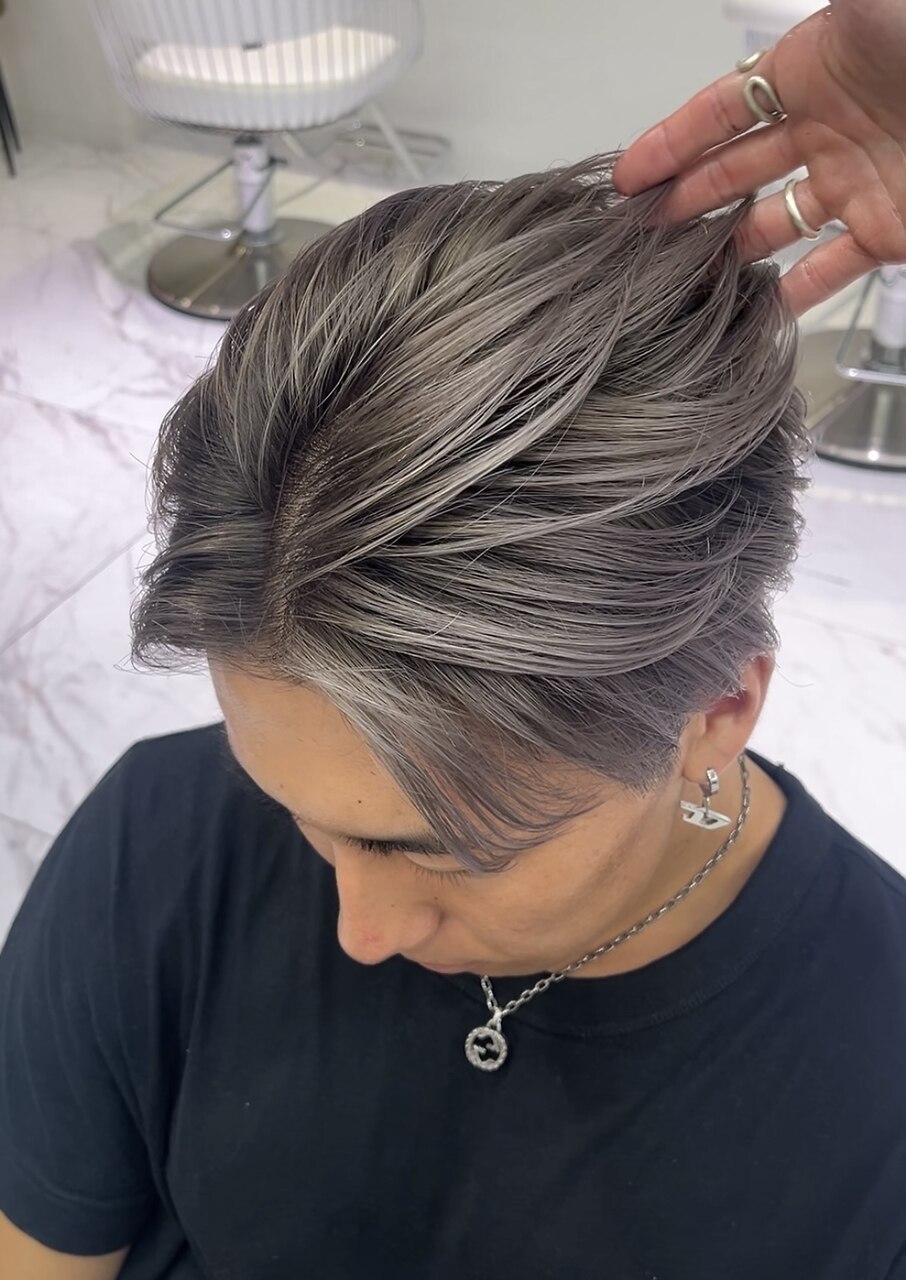 DEEN/シルバーグレー/シャドールツ/センターパート：L222674306