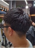 2ブロック刈り上げベリーショート