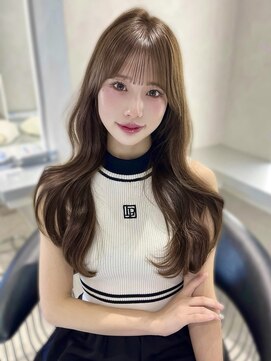 ユーフォリア 池袋東口駅前店(Euphoria) 【Euphoria Rina】オリーブベージュ×レイヤーカット