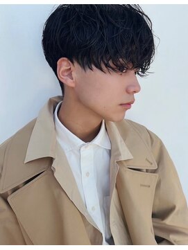 ガーデン タチカワ(garden tachikawa) 【立川メンズ】ニュアンスセンター波巻き刈り上げマッシュ