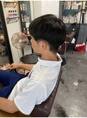 ２０２４年刈り上げマッシュhair