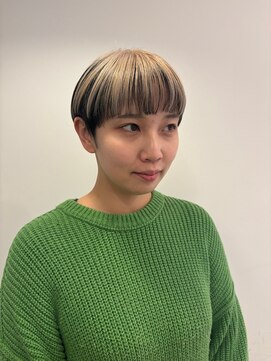 ラヴィズム 長岡店(LUVISM) ショートカット丸みショート耳掛けひし形小新潟長岡宮関