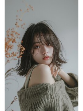 ラナ 新宿(lana) くびれミディアム/顔まわり/レイヤーカット【lana hair 新宿】