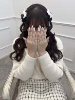 リルミー(Lilme)&nbsp;【ヘアメ】ふわふわハーフクラゲヘア＊新井
