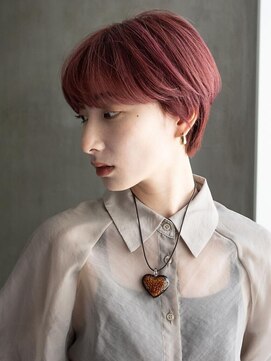 コードライン 富雄店(CODE.LINE) 《CODE.LINE》ショート×ひし形ボブ×前髪あり20代30代40代１