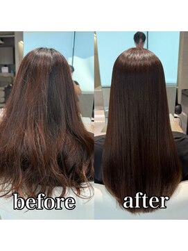 ルミス 銀座(Lumis) ストレートスタイル/艶髪/髪質改善/縮毛矯正/銀座/東銀座