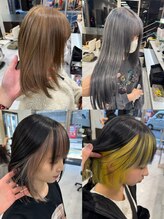＊初めてご来店頂くお客様へ＊スタイリストの得意分野のご紹介 レディース/ハイトーンカラー／艶カラー