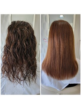 クオリス 赤塚店(QUALIS) 20代30代40代髪質改善トリートメント艶感ストレート透明感ロング