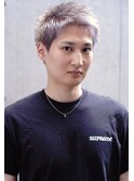 アップバング ハイトーン ベリショ スパイキーショート