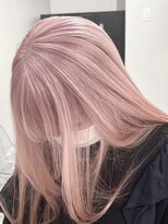 ペレ 梅田(PELE)&nbsp;くびれヘア/アプリコットオレンジ/夏のヘアアレンジ/梅田