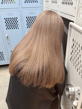 サンク 原宿 表参道(cinq) ★ハイトーンカラーミルクティーベージュホワイトベージュカラー