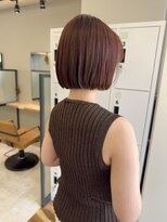 ハイル(KHAIR)&nbsp;ミニボブ/ボブ/BOB/ワインレッド