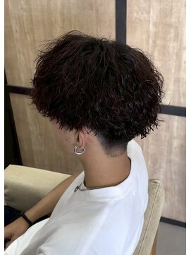 メンズギフト(men's GIFT) メンズツイストスパイラルマッシュツーブロック刈り上げ