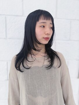 ネフ(NeF) 【NeF】ナチュラル美髪ストレートのダークトーンレイヤー