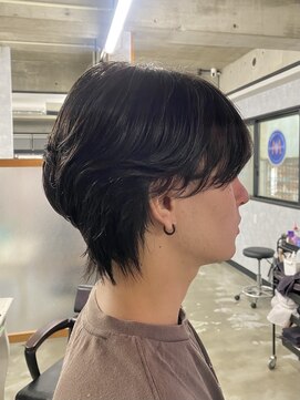 ミニィバイミラーズ(Miniy by Miroirs) men's feather perm