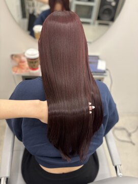 インク バイ アルテフィーチェ 甲子園口(ink by artefice) ワインレッドカラー