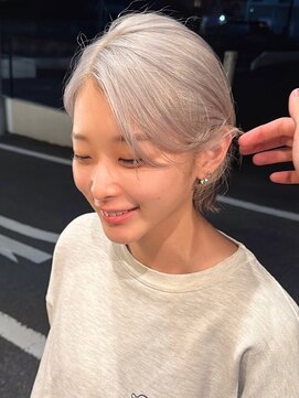 ネハス 名古屋栄店(nehus.) ブリーチハイライト髪質改善ダブルカラーレイヤーカット