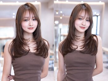 ハバナ 横浜(HAVANA)の写真/【12/6 NEW OPEN】横浜駅1分♪【美髪質改善×レイヤーカット】で叶う"あざと可愛い顔周り"小顔カット♪