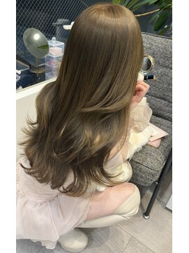 クク(coucou) 色落ちまで綺麗♪オリーブベージュ