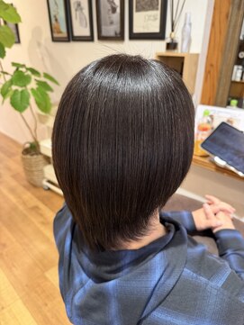 トモリヘアルーム (tomori Hair room) メテオカラー＆ネオメテオストレートWで美髪ケア