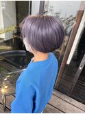 【ブリーチで作るラベンダーグレージュ】