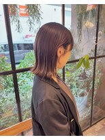 オネスト 八柱店(onest)&nbsp;こなれ感抜群の切りっぱなしボブ