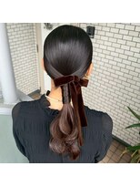 フェリーチェ(Felice)&nbsp;タイトローポニー  タイトヘア  参列ヘア お呼ばれヘア