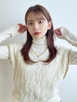 トリッカ シブヤ(TRICCA SHIBUYA)&nbsp;韓国ロングレイヤー/チョコレートカラー/艶髪