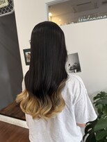 アロハナ 津店(ALOHANA) 10代20代夏カラー/グラデーション裾カラー/抜きっぱなしブロンド