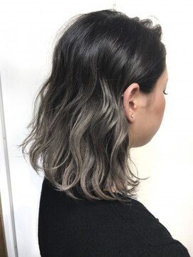 アンク クロス 関内店 スモークグレージュグラデーション【mifuyu】