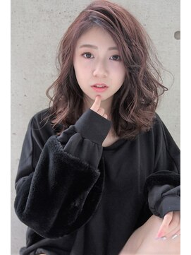 ヘアーアンドメイク シーク 吉祥寺(HAIR&MAKE SeeK) 【イルミナカラー】ラベンダーアメジスト×セミディ