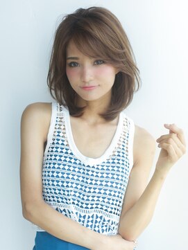 アフロート ディル(AFLOAT D'L) 《AFLOAT裕二朗》大人女性、ミセス世代に支持◎髪型ミディアム96