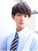 好感度アップ 簡単1分スタイリング ビジネスマン スーツ