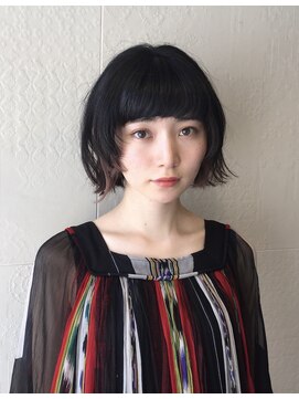 ツリー(Tree. Hair & Spa) ウェーブボブ（インナーアクセサリーカラー）