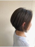 札幌駅/乾かすだけでまとまる前下がりボブ