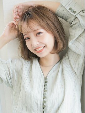 シエル 紙屋町店(CIEL) ワンカールボブ×シースルーバング