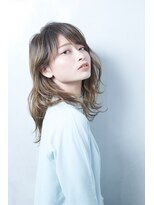 ジャン クロード ビギン 表参道店(JEAN CLAUDE BIGUINE)&nbsp;エアリーミディ ブリーチなしダブルカラー 20代 30代