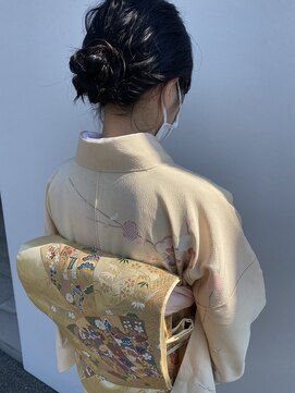美容室 アイディー i-dee 着物セット