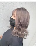 ラベンダーアッシュ/ハイトーンカラー/ケアブリーチ/10代20代