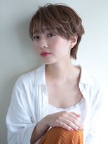 アイティーバイアルバム 松戸店(IT by ALBUM)&nbsp;ブランジュカラー_テラコッタくすみブルーミニウルフ_8812