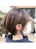 襟足収まるスッキリ大人ショート【Grous hair 錦糸町】
