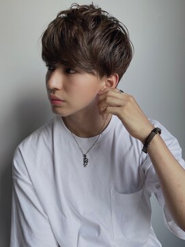 エムスラッシュ みなとみらい馬車道店(M SLASH) 馬車道/韓国マッシュ/マッシュショート/ナチュラルアッシュ