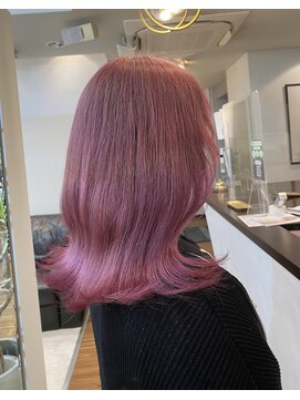 アンククロス 青山店(ANKH CROSS) 《アンククロス青山》パキッとピンクボブ（天水悠斗）