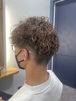 ボブ(BOB)&nbsp;ツーブロック　パーマ