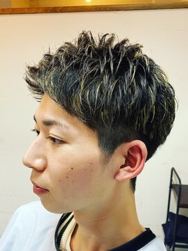 ディスイズバーバーセカンド(THIS IS BARBER 2nd) メッシュ短髪ツーブロック束感モテる 札幌大通