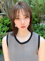 エレン 池袋(ElEn.)&nbsp;【エレン池袋】小顔カット×大人気外ハネミディ　お手入れ楽ちん