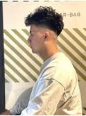 大人の外国人風癖毛パーマ【BARBER-BAR】スペインカール
