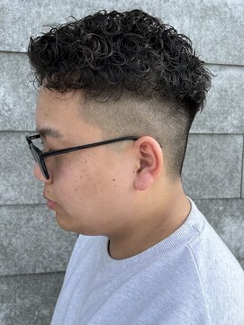 ニアウ 伊勢崎連取店(Niau) メンズマッシュパーマツイストスパイラルパーマニュアンスパーマ